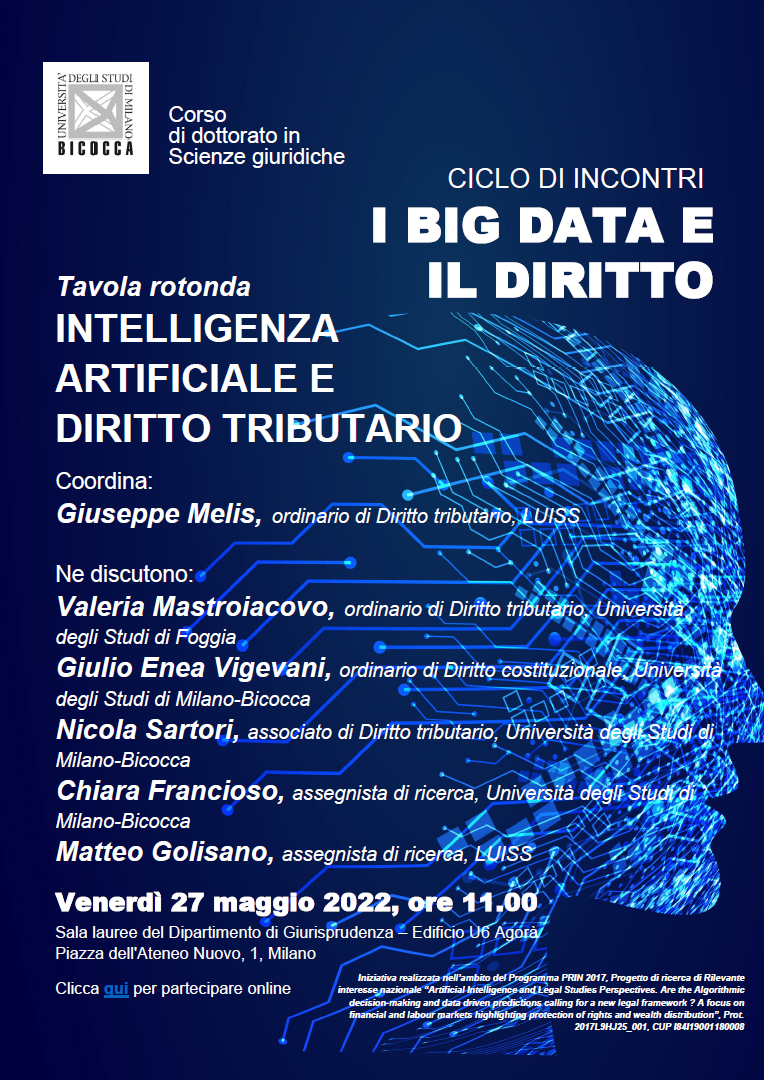 Intelligenza Artificiale e diritto tributario