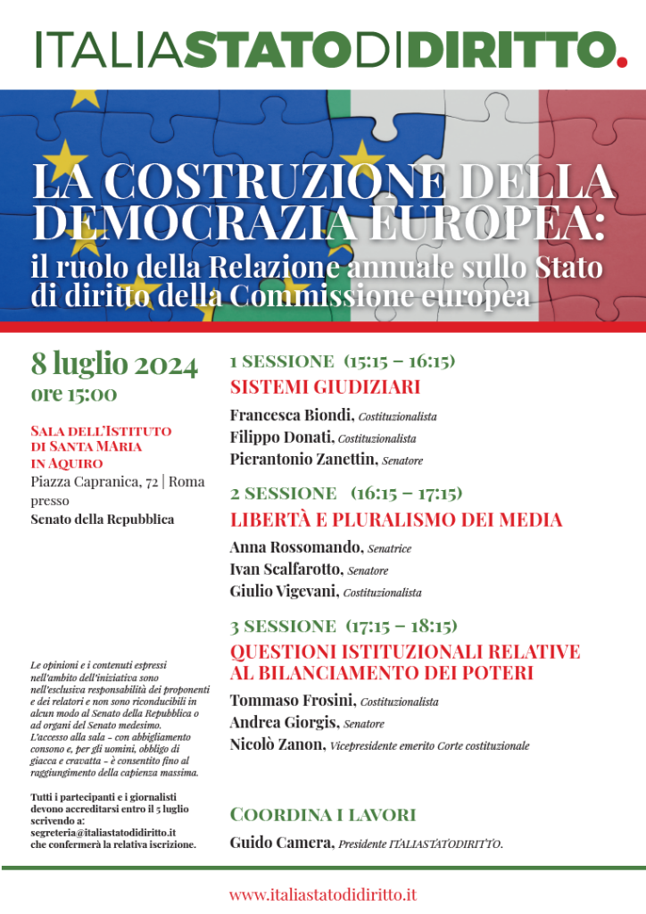Italia stato di diritto