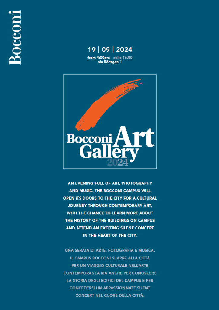 Bocconi Art Gallery 19 set 2024