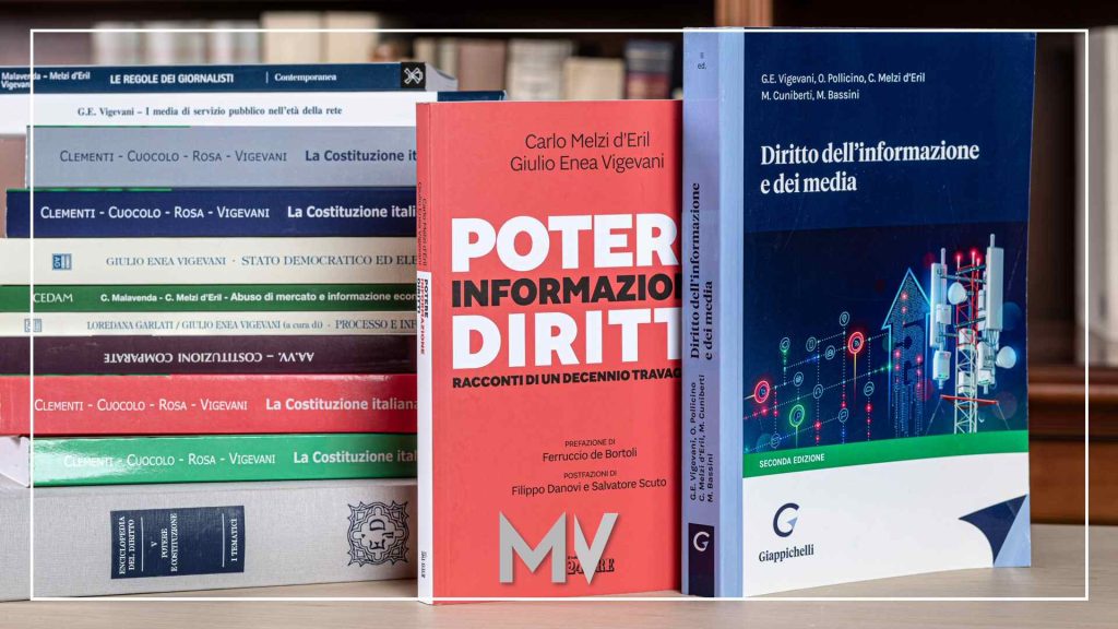 I libri di Giulio Vigevani e Carlo Melzi d'Eril