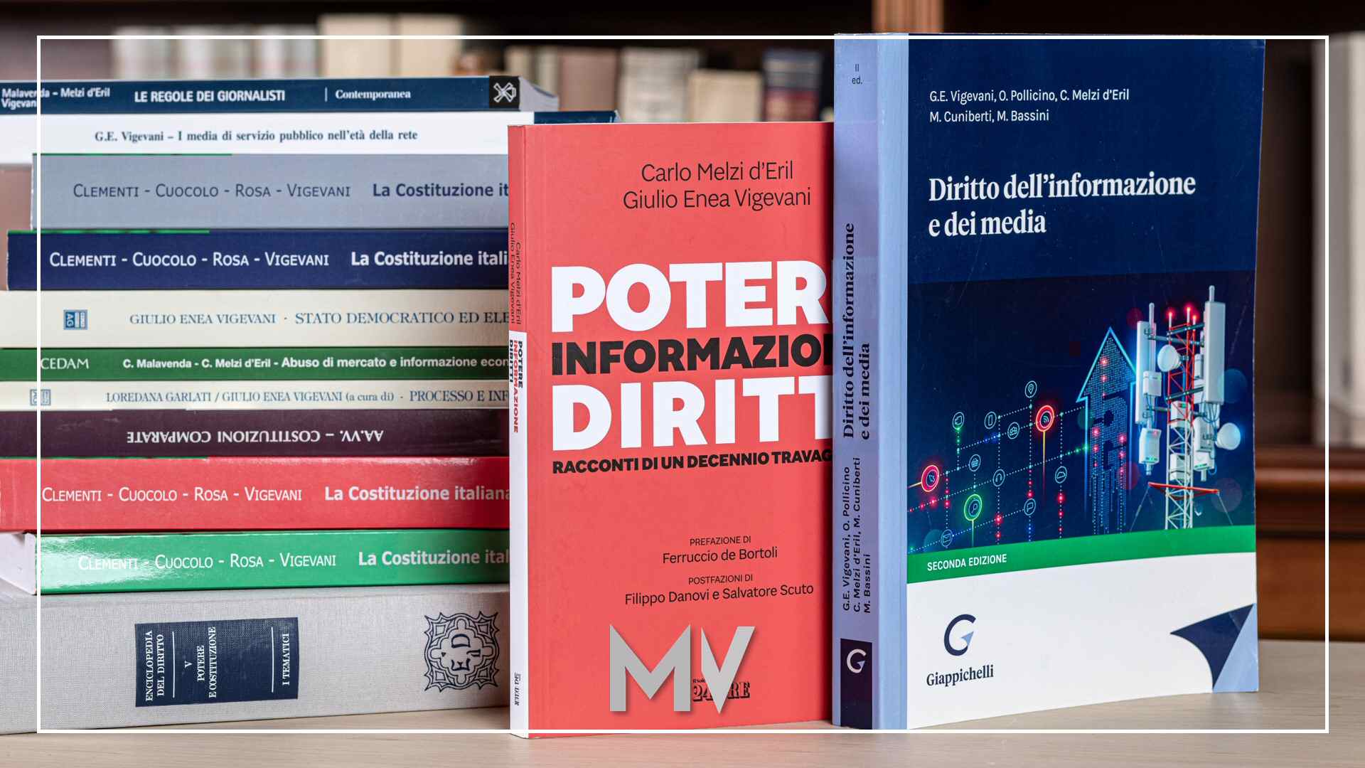 I libri di Giulio Vigevani e Carlo Melzi d'Eril